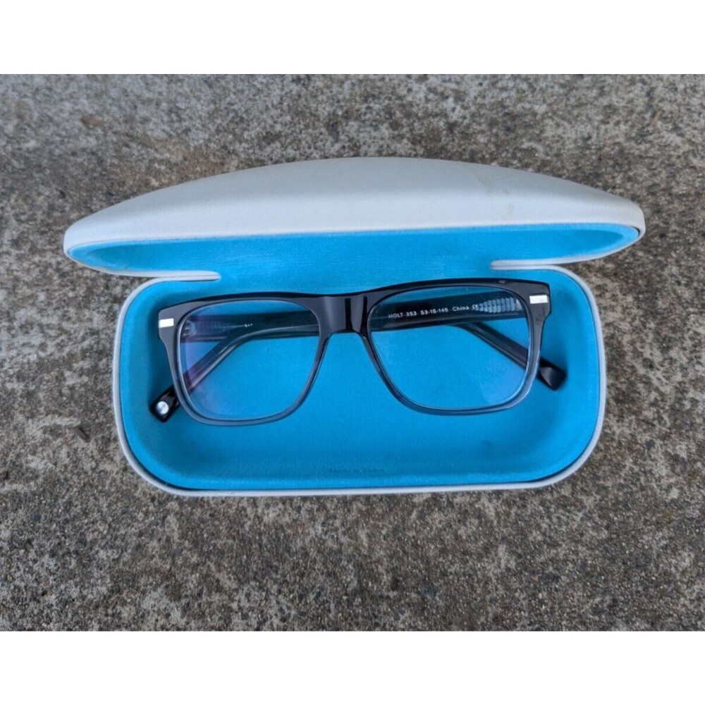 Warby Parker Holt 353 Blue Slate Fade 53/16-145 mm Square Horned Rectangular